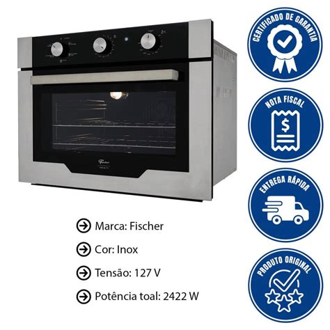 Forno El Trico Fischer Infinity Embutir L Air Fryer Fun Es