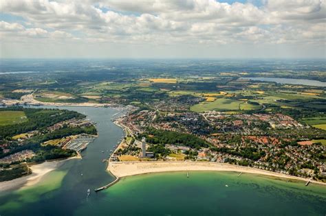 Luftaufnahme Lübeck Küsten Landschaft am Sandstrand der Ostseeküste