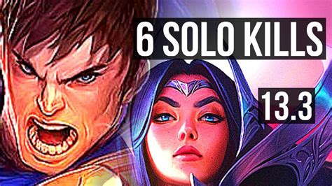 GAREN Vs IRELIA TOP 3 3M Mastery 6 0 0 6 Solo Kills 1000 Games