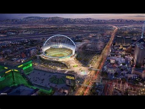 A S Release First Renderings Of Proposed Ballpark In Las Vegas Youtube