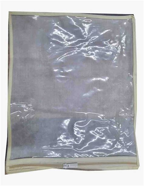 Zipper Plain Transparent Plastic Beige Garment Packaging Bag Capacity