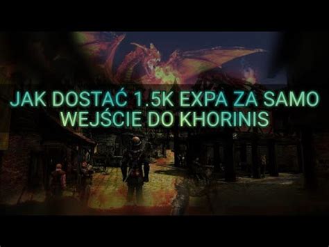 Jak dostać 1 5K Expa za samo wejście do Khorinis Gothic 2 Noc Kruka