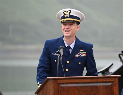 Coast Guard Cutter Cypress Holds Change Of Command Ceremony United