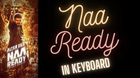 Naa Ready Song In Keyboard Piano Cover By VGS Anirudh Leo Leo