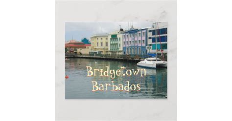 Bridgetown Barbados Postcard Zazzle