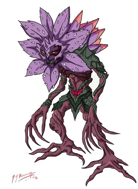 Floracite Evil Plant Demon Art Deomins Characterdesign Creatureart