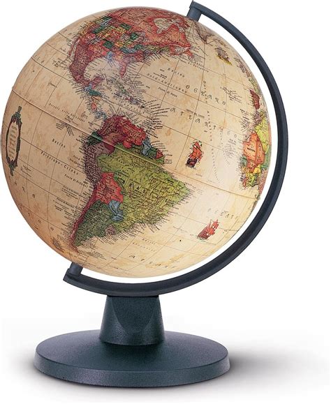 TECNODIDATTICA 0316MIA2IT0NN0DB Mini Globe Antique Mappemonde Globe