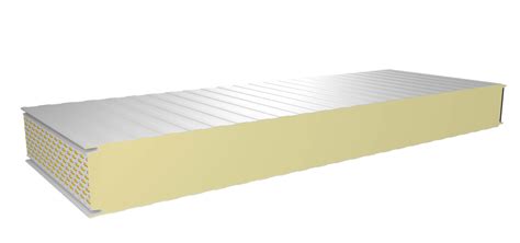 Sandwich-elementti Mepera pelti-PIR-pelti 100 mm 1150x3000 mm valkoinen ...