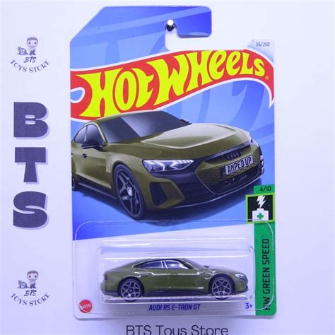 Jual Hot Wheels Audi RS E Tron GT Hijau Kecoklatan Shopee Indonesia