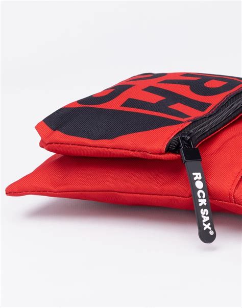 Rock Sax Red Hot Chili Peppers Red Square Body BagDefault Title