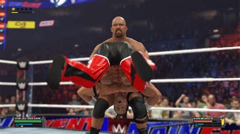 Wwe 2k23 Stone Cold Steve Austin Vs Shawn Michaels Youtube