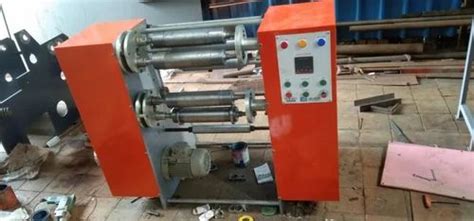 Mini Bopp Shaft Slitting Rewinding Machine At In Ahmedabad