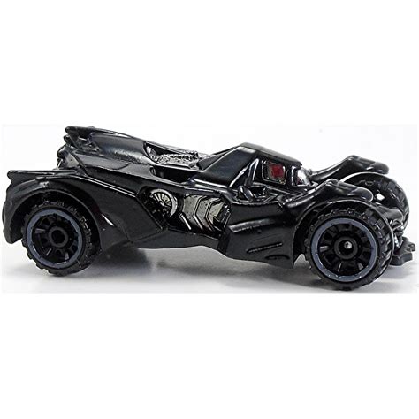 Carrinho Hot Wheels Batman Arkham Knight Batmobile Preto Toyshow Tudo De Marvel DC Netflix