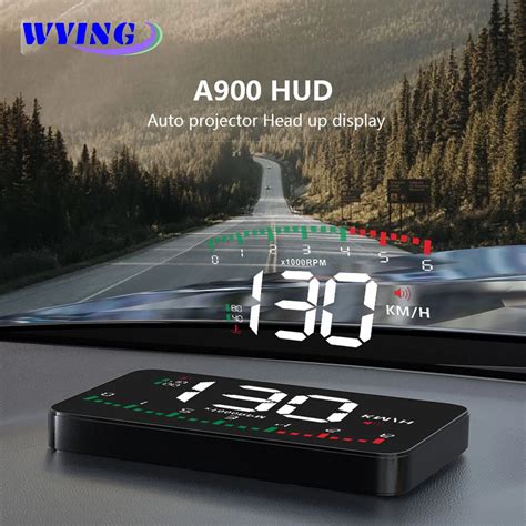 Wying A Car Hud Obd Head Up Display Car Digital Alarm Speedometer