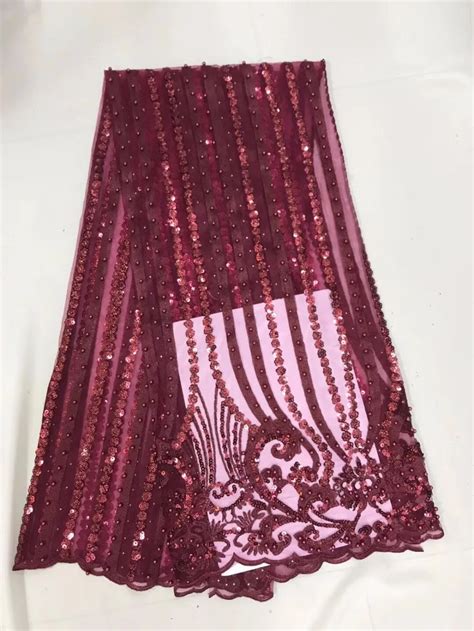 Latest Zh 783 French Nigerian Laces Fabrics High Quality Tulle African