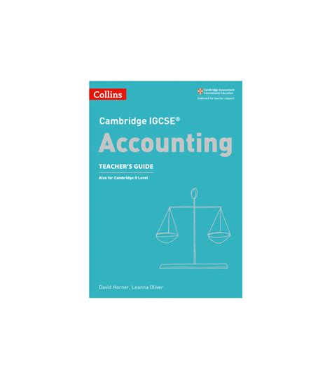 Cambridge IGCSE Accounting Teacher S Guide BlinkShop