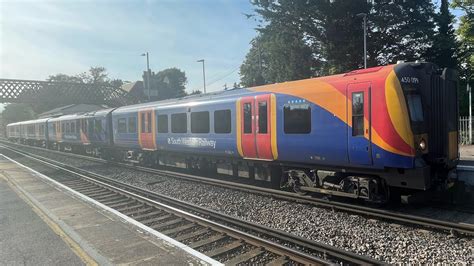 South Western Mainline Trains At New Milton YouTube