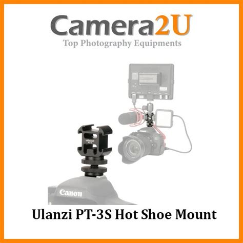 Ulanzi PT S Hot Shoe Mount Adapter For Canon Nikon Pentax DSLR Camera Camera U Malaysia Top