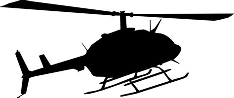 Military Helicopter Silhouette | Free download on ClipArtMag