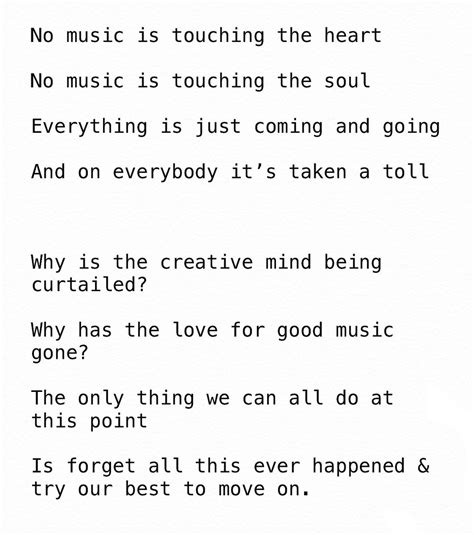 Short Poems About Music