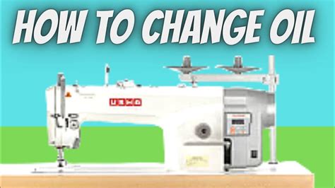 How To Change Oil For Usha E Direct Drive High Speed Industrial