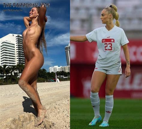 Alisha Lehmann Nua A Jogadora Mais Gata Do Mundo Pelada