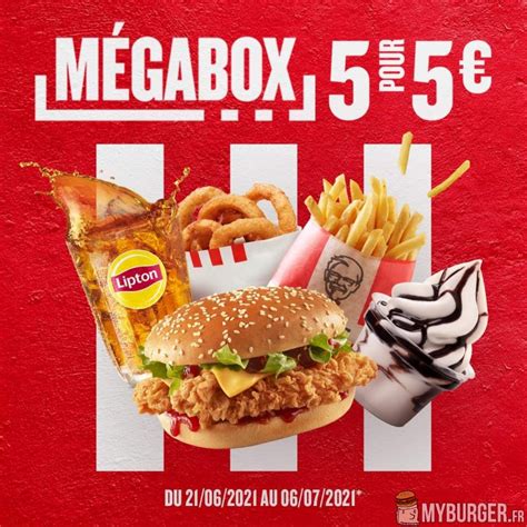 5 Produits Pour 5 Euros Kfc Esam Solidarity