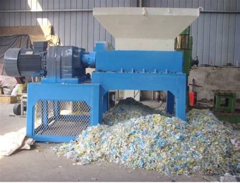 Elecric Semi Automatic Plastic Waste Crushing Machine Specialities