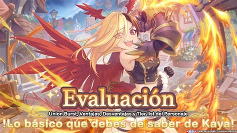 Evaluación Kaya Union Burst Ventajas y Desventajas Princess