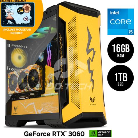 Computadora Pride Gaming Pba Zenitsu Nvidia Geforce Rtx Asus