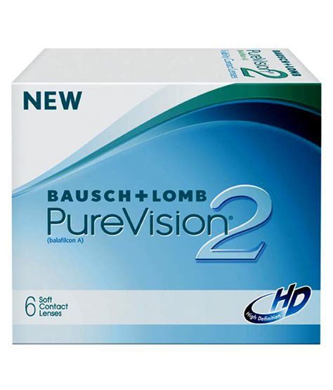 Bausch & Lomb Purevision 2 HD 8.6 BC 6 Lens/Box Contact Lenses - Buy ...