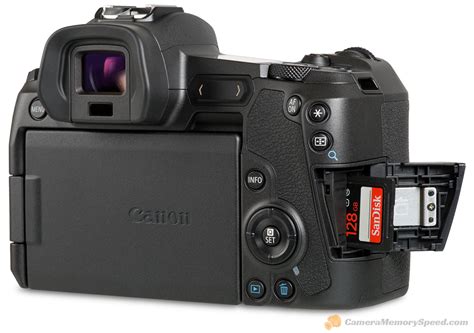 Canon EOS R Fastest SD Cards UHS-II vs UHS-I comparison of Write Speed ...