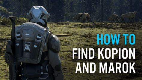 Star Citizen Eptu How To Find Kopion And Marok Youtube