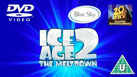 Opening To Ice Age 2 The Meltdown Uk Dvd 2006 Youtube