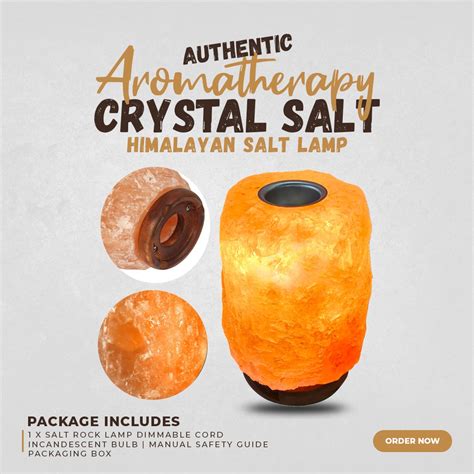 Aromatherapy Himalayan Salt Lamp 2 3kg Aroma Lamp Oil Diffuser Short