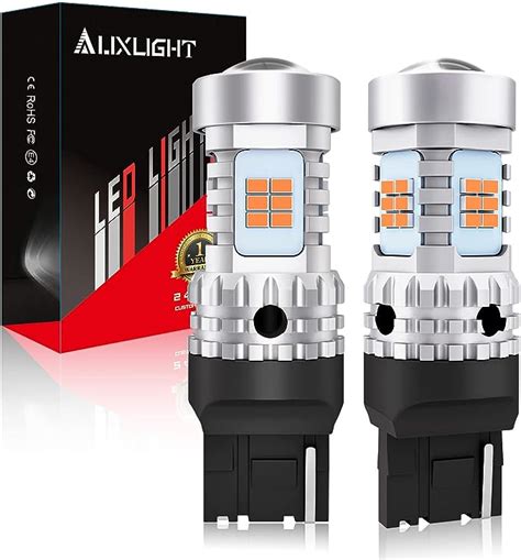 AUXLIGHT 7440 T20 LED Bulbs Extremely Bright 7440NA 7441 W21W WY21W 992