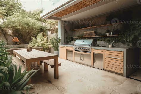 Garden Terrace Outdoor Where It Is Best To Spend Time With Grill Bbq