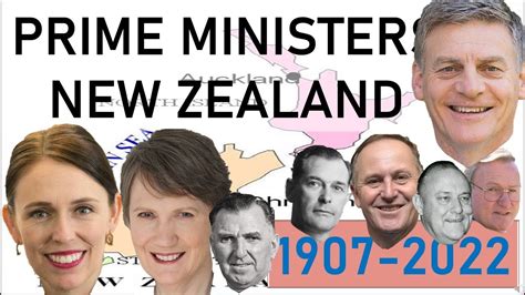 List Of All Prime Ministers Of New Zealand 1907 2022 Who Were The