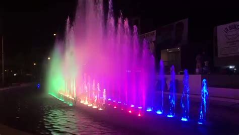 Nozzle Fountain Ring Lamp Dmx Ip68 Submersible Jet Spouting Water Up