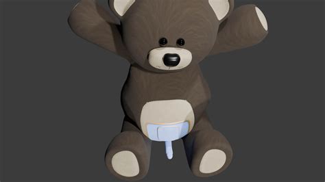 Teddy Bear Sextoy Fuck Machine Animated And Rigged D Model By TriDsign