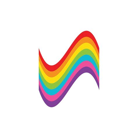 Rainbow logo vector 19166756 Vector Art at Vecteezy