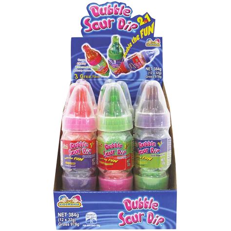 Double Sour Dip X 12 Horse Torque And Lollies