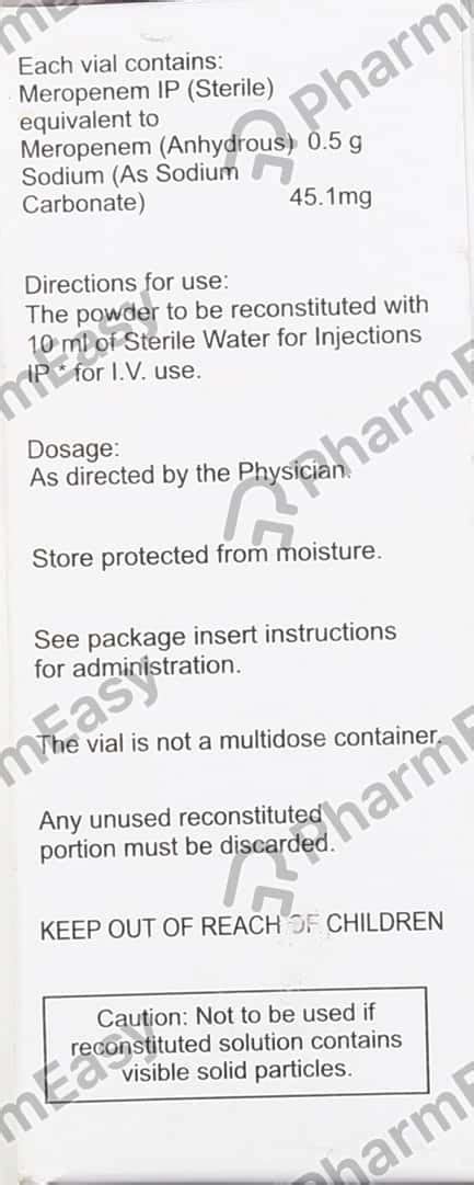 Meromac Mg Dry Vial Of Powder For Injection Uses Side Effects