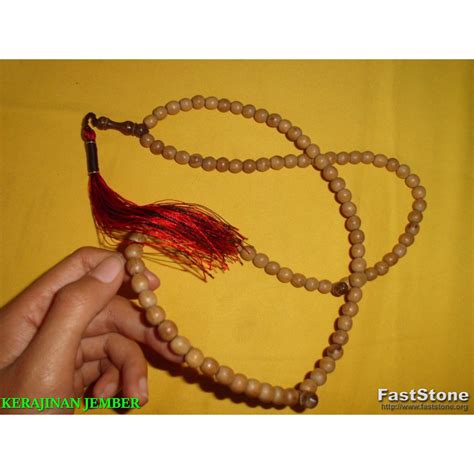 Jual Tasbih Kayu GAHARU BUAYA Grad C 99 Biji 10 Mm Shopee Indonesia