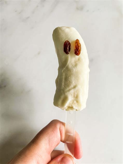 Healthy Boonanas Frozen Banana Ghosts Freezer Foodie