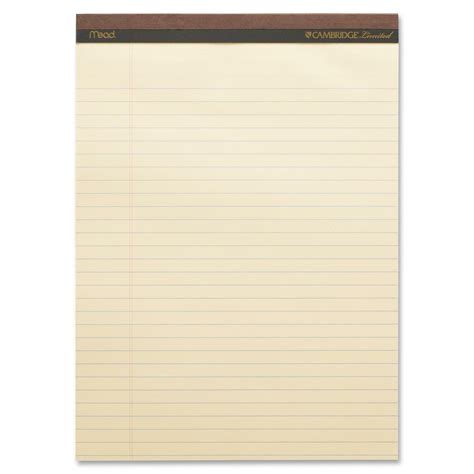 Hilroy Cambridge Perforated Colored Notepad Madill The Office Company