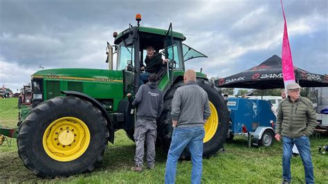 John Deere Schlepper Mit Dampf An Zapfwellenbremse Youtube