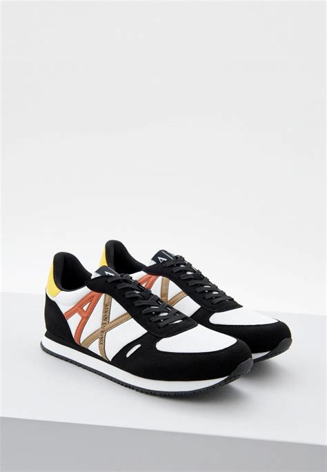 Кроссовки Armani Exchange, цвет: белый, RTLACU281101 — купить в ...