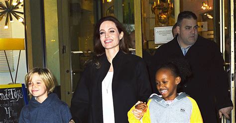 Watch Angelina Jolie Takes Daughters Shiloh And Zahara Shopping For