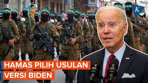 Hamas Tolak Usulan Gencatan Senjata Mesir Dan Qatar Pilih Versi Biden